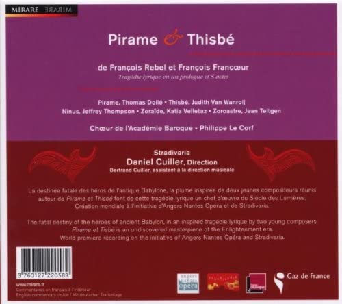Rebel & Francoeur: Pirame & Thisbe  - slide-1
