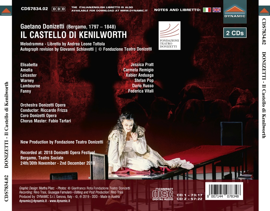 Donizetti: Il Castello di Kenilworth - slide-1