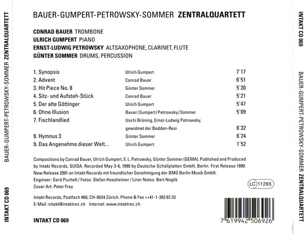 Bauer/ Gumpert/ Petrowsky/ Sommer: Zentralquartett - slide-1