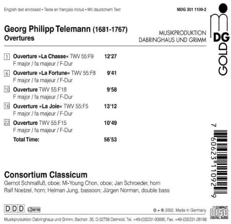 Telemann Overtures for wind quintet - slide-1