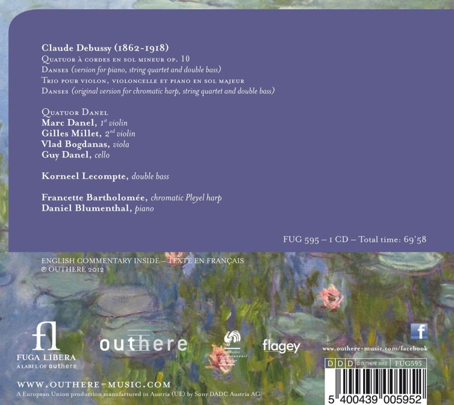 Debussy: Quatuor - Trio - Danses - slide-1