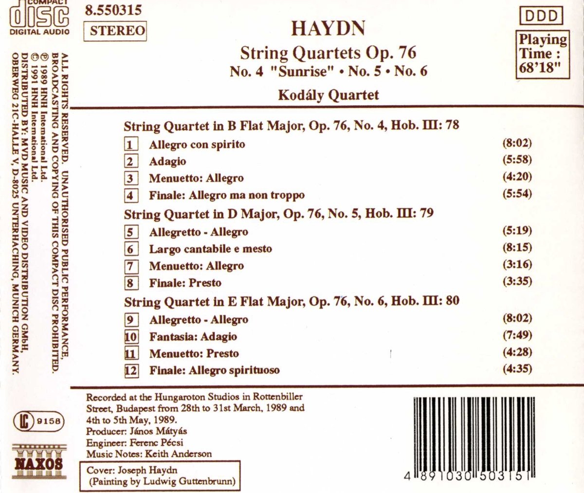 Haydn: String Quartet - slide-1