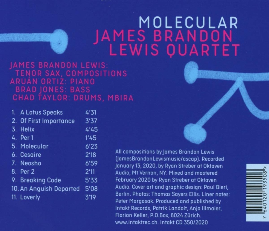 James Brandon Lewis Quartet: Molecular - slide-1