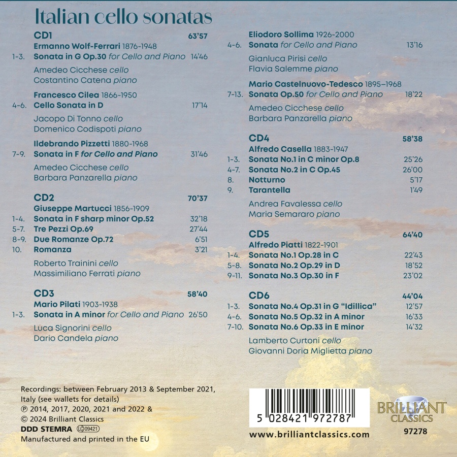 Italian Cello Sonatas - slide-1