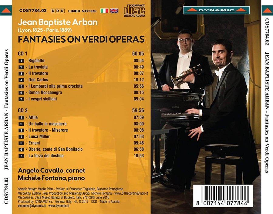 Arban: Fantasies on Verdi Operas - slide-1