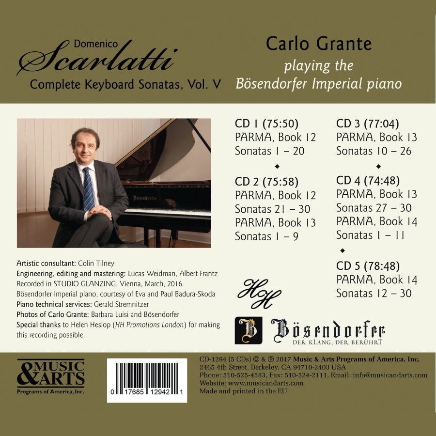 Scarlatti: The Complete Keyboard Sonatas Vol. 5 - slide-1
