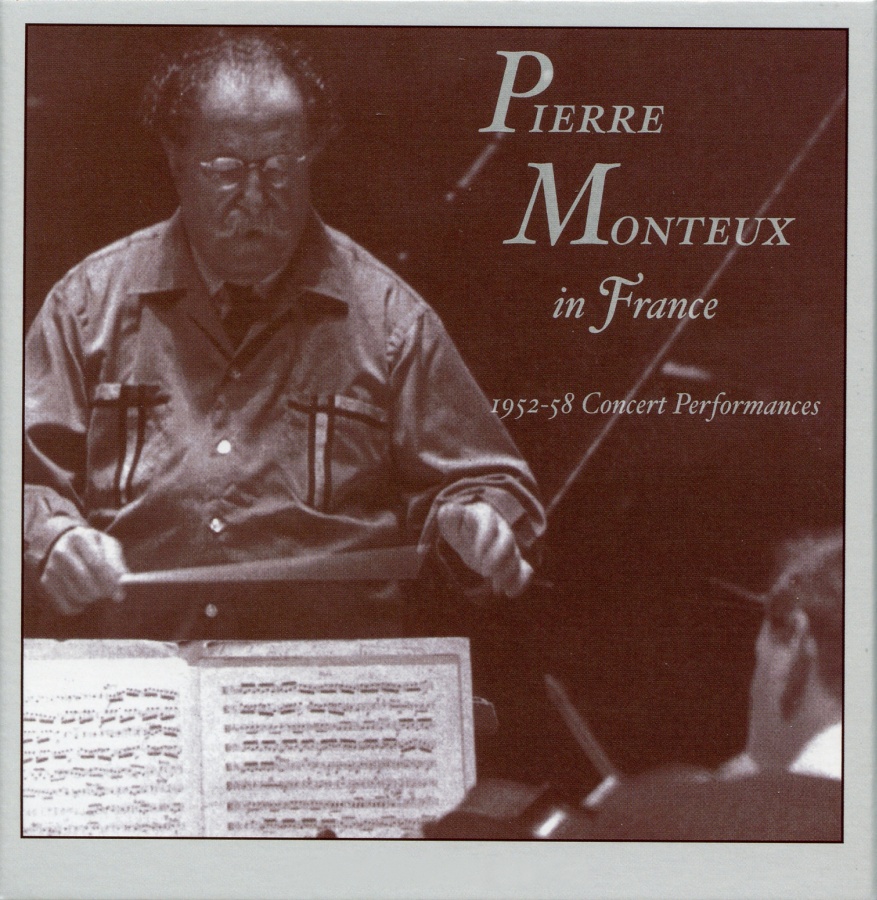 Pierre Monteux in France - 1952-58 Concert Performances