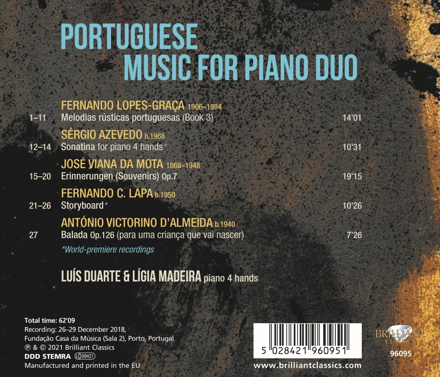 Portuguese Music for Piano Duo - slide-1