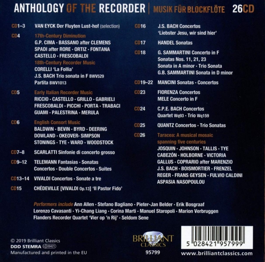 Anthology of the Recorder - slide-1
