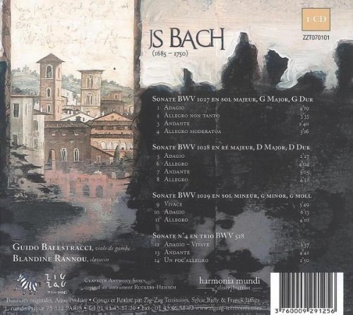 Bach: Sonates pour viole de gambe  BWV 1027-1029 - slide-1