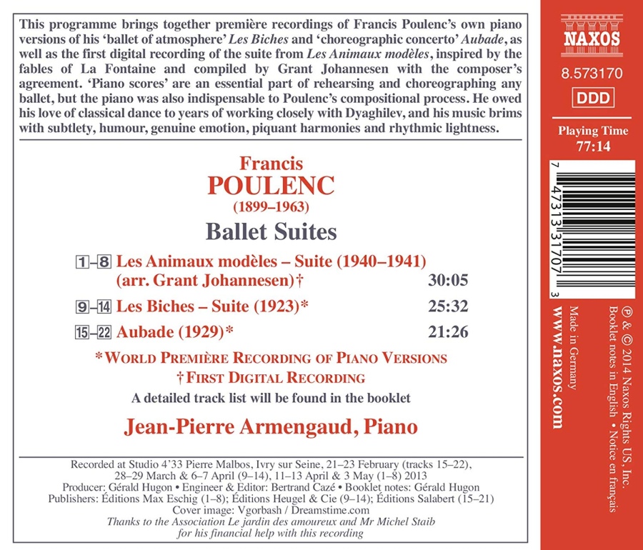 Poulenc: Ballet Suites - slide-1