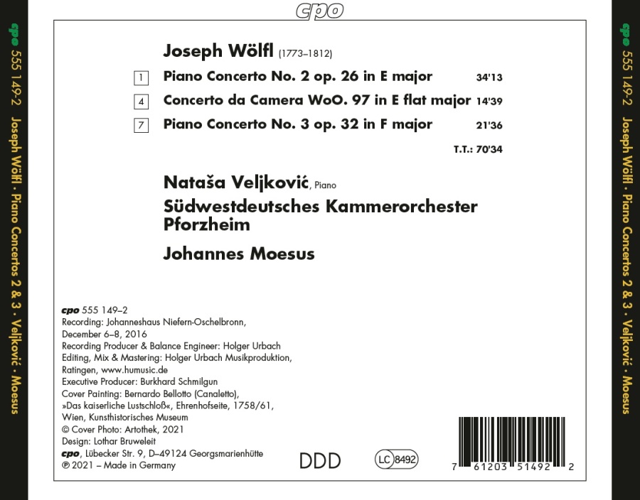 Wölfl: Three Piano Concertos - slide-1