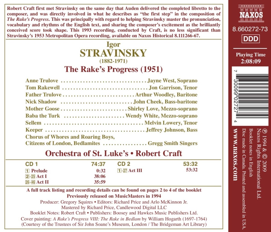 Stravinsky: Rake´s Progress - slide-1