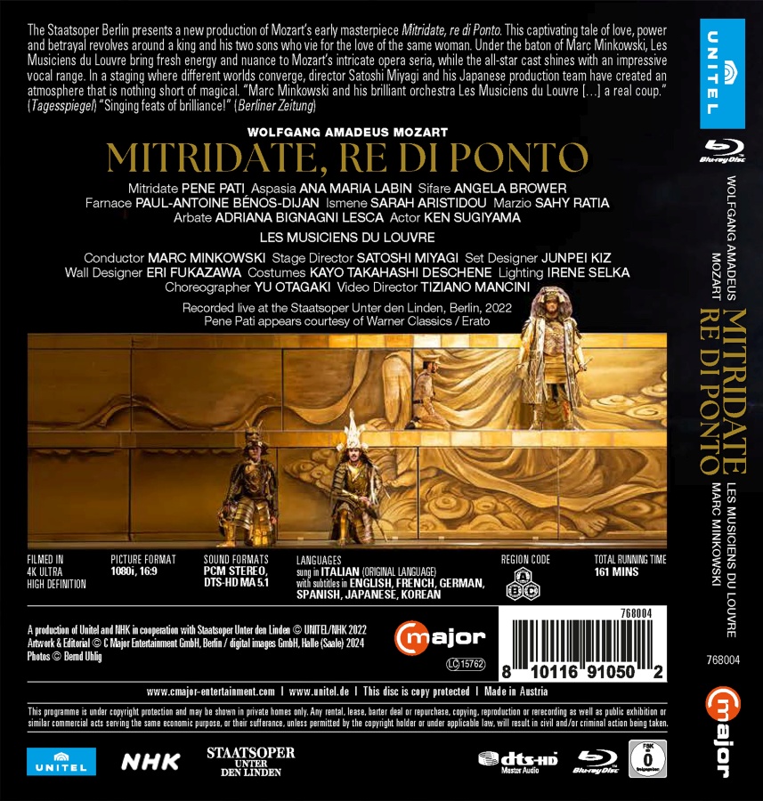 Mozart: Mitridate, Re di Ponto (BD) - slide-1