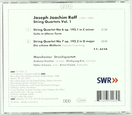 RAFF: String Quartets 6 & 7 - slide-1