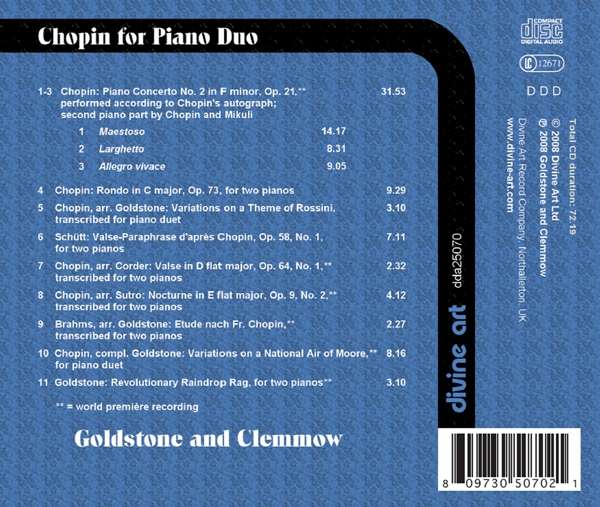 Chopin for Piano Duo - slide-1