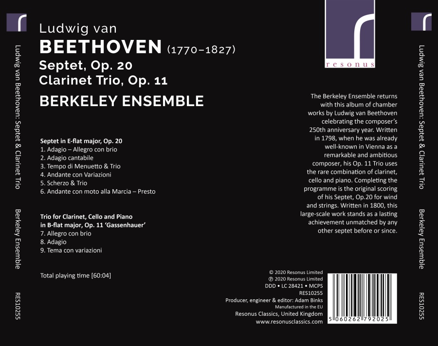 Beethoven: Septet; Clarinet Trio - slide-1