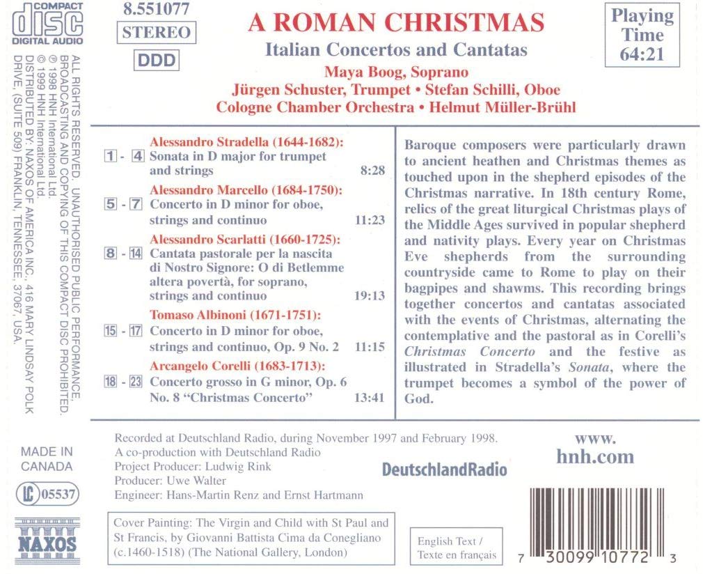 Roman Christmas: Italian Concertos and Cantatas - slide-1