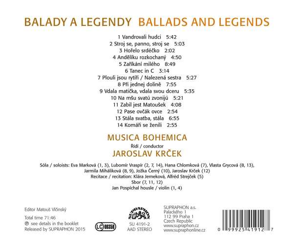 Ballads and Legends - slide-1