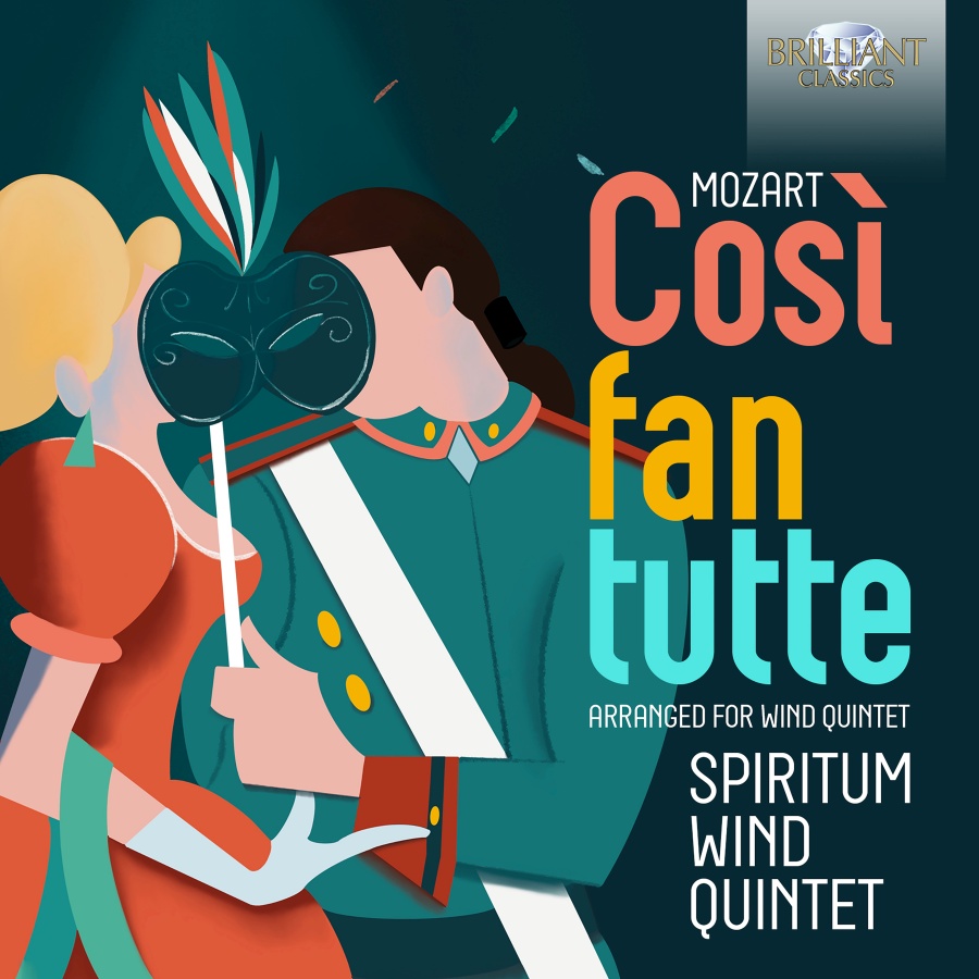 Mozart: Cosí fan tutte, arranged for wind quintet