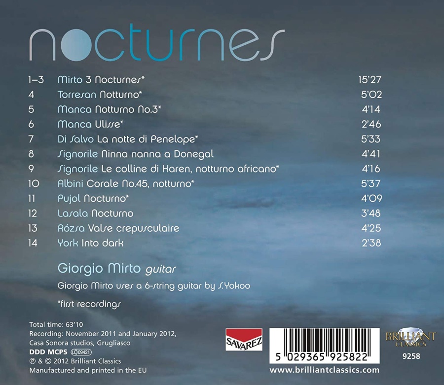 Nocturnes for guitar - slide-1