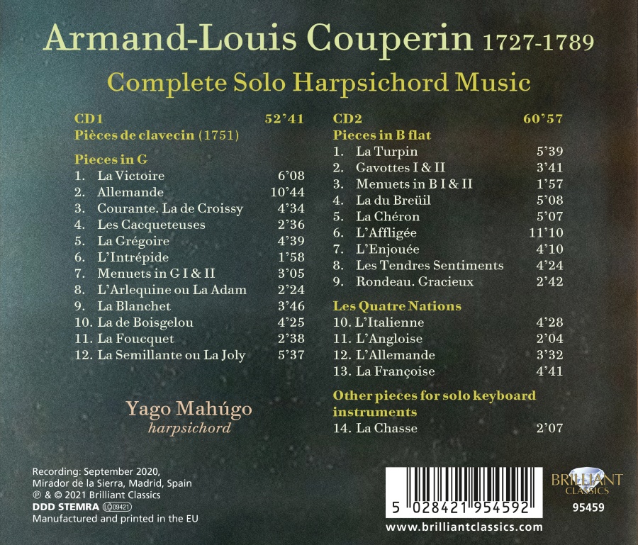 Couperin: Complete Solo Harpsichord Music - slide-1