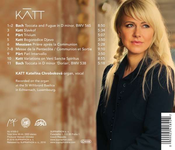 Bach / Messeiaen -Katerina "Katt" Chrobokova - slide-1