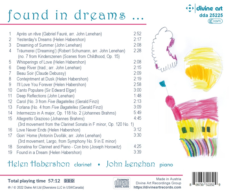 Found in Dreams - music for clarinet and piano - slide-1