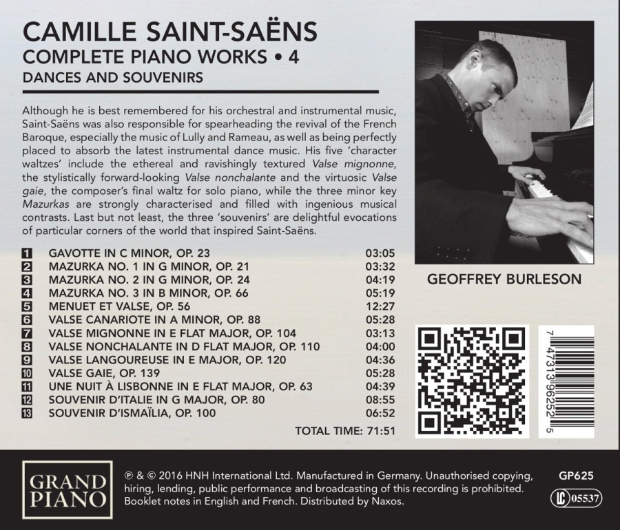 Saint-Saëns, Camille: Complete Piano Works Vol. 4 - slide-1