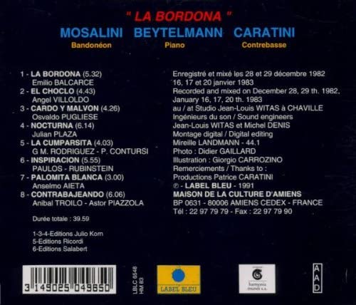 Beytelmann/ Caratini/ Mosalini: La Bordona - slide-1
