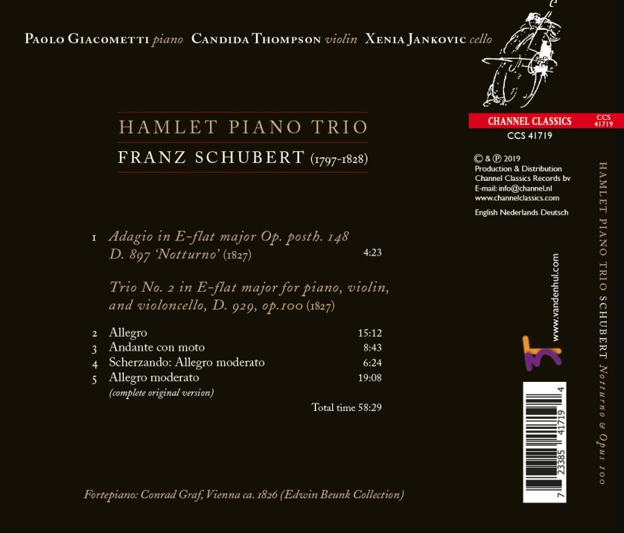 Schubert: Piano Trio No. 2; Notturno - slide-1