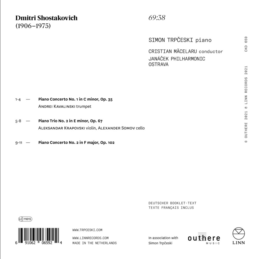 Shostakovich: Piano Concertos & Piano Trio No. 2 - slide-1