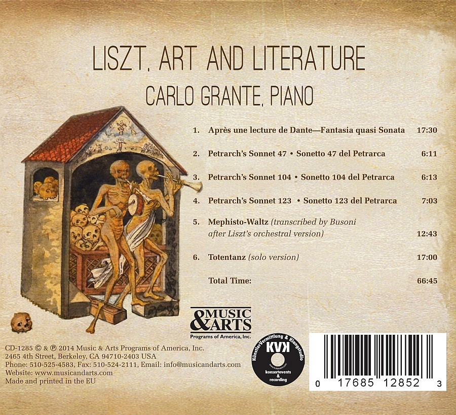 Liszt, Art & Literature - slide-1