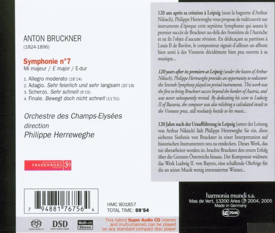 Bruckner: Symphonie no. 7 - slide-1