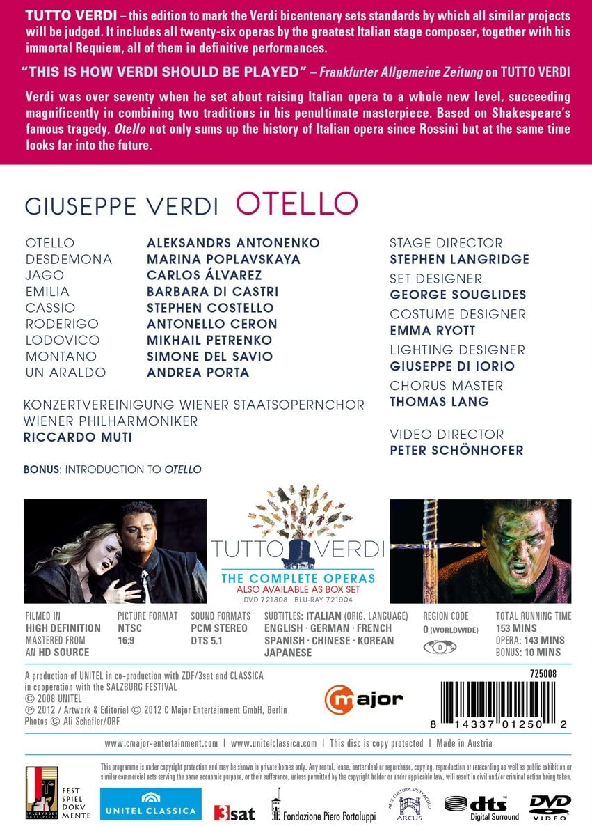 Verdi: Otello / Tutto Verdi - slide-1