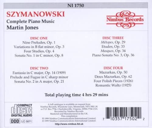 Szymanowksi: Compl. Piano Music - slide-1