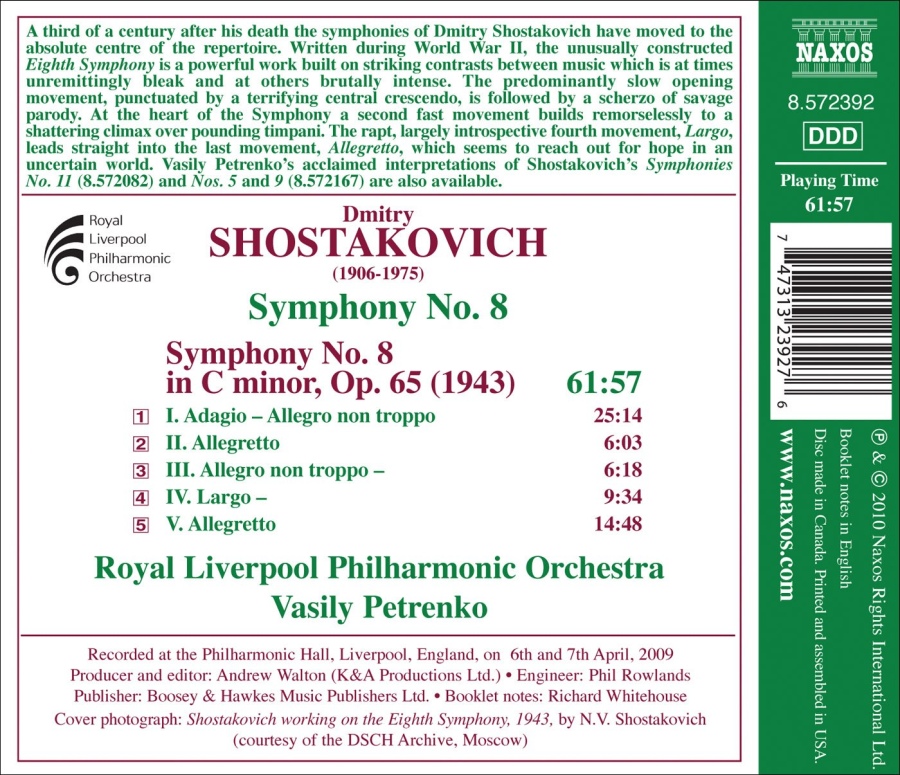 Shostakovich: Symphony No. 8 - slide-1
