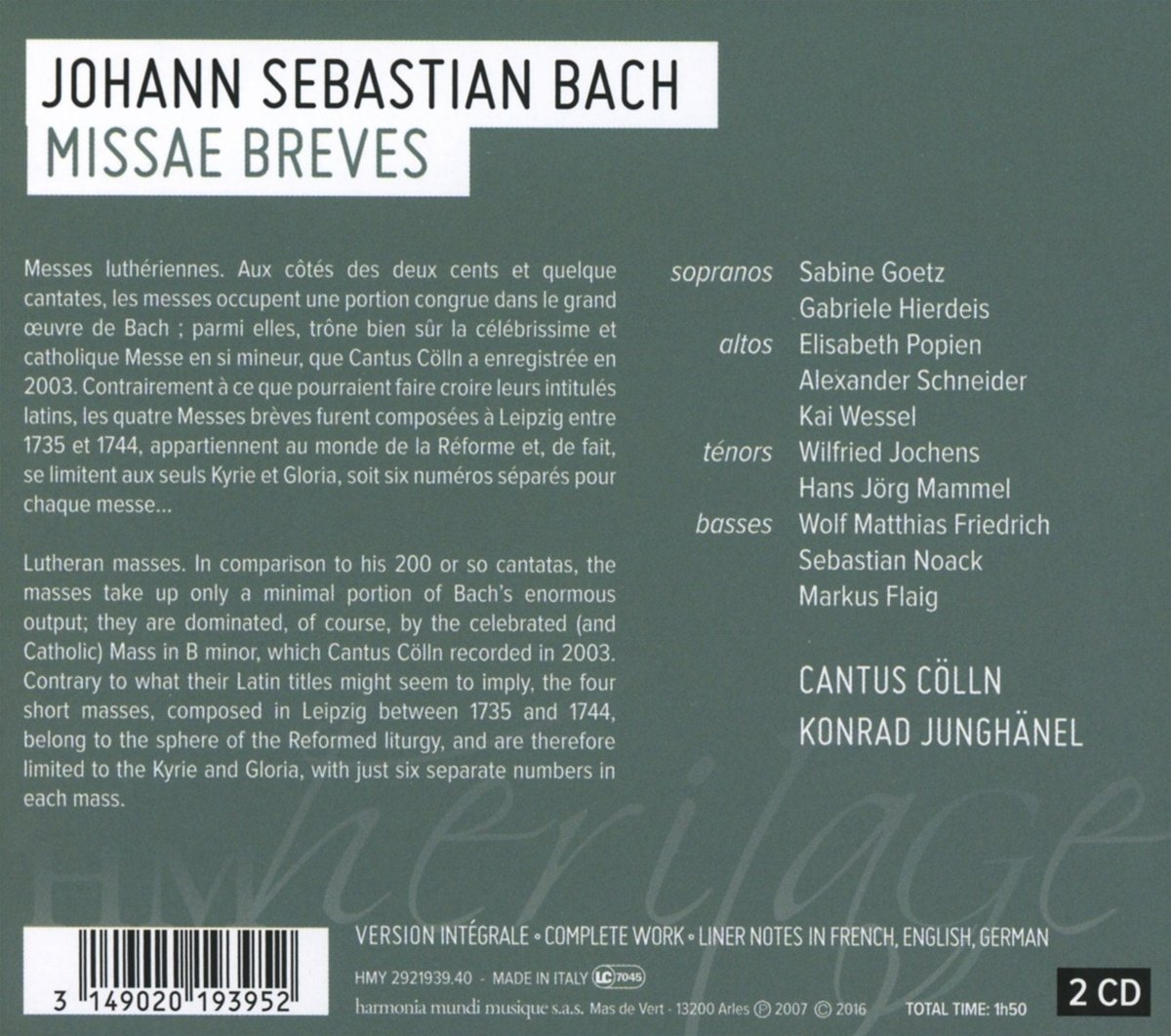 Bach: Missae breves - slide-1