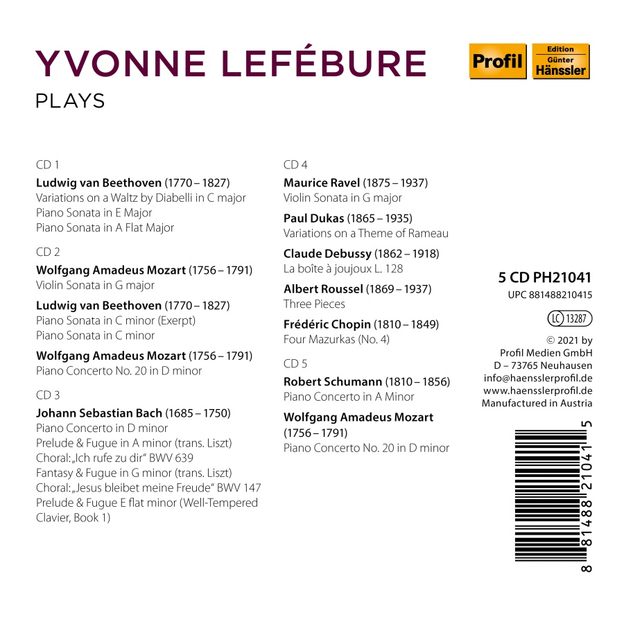 Yvonne Lefébure Edition - slide-1