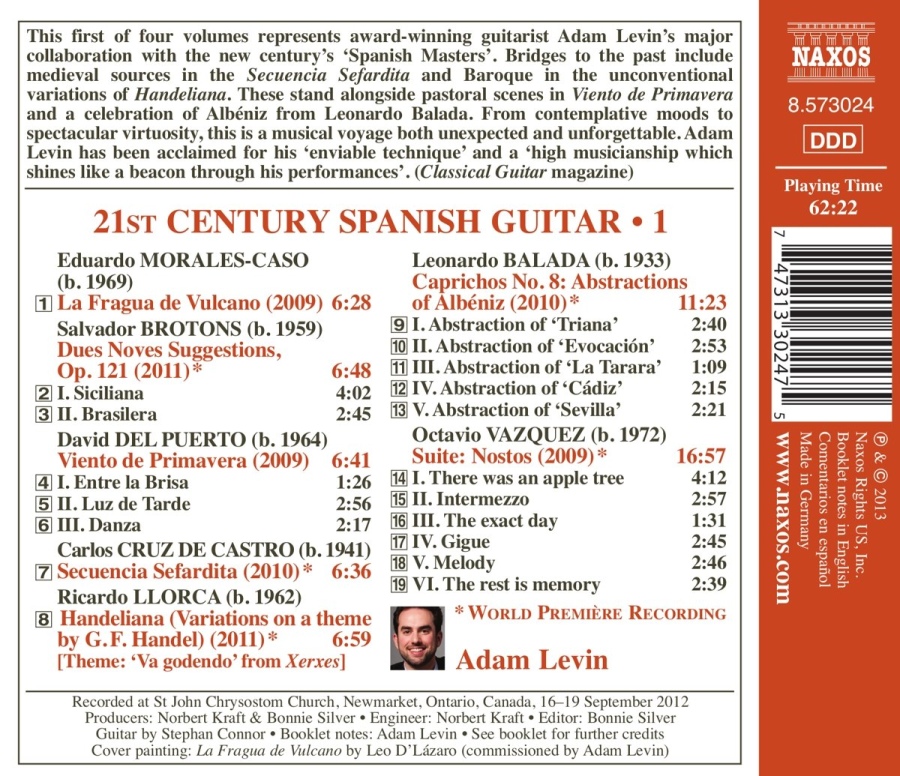 21st Century Spanish Guitar • 1 - Morales-Caso, Brotons, Del Puerto, ... - slide-1