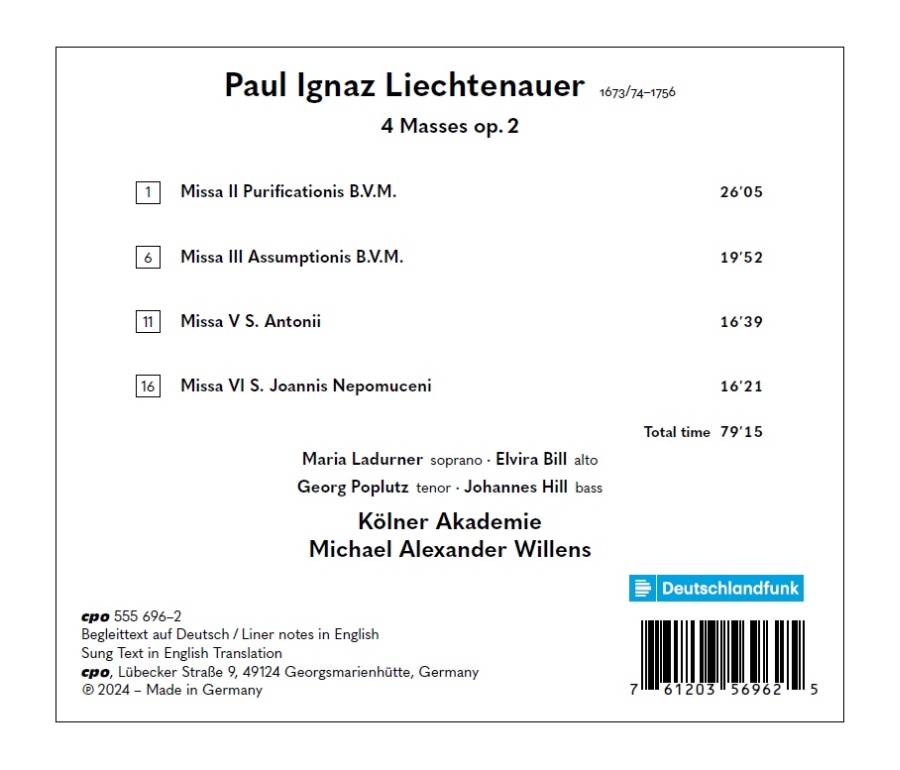 Liechtenauer: 4 Masses op. 2 - slide-1