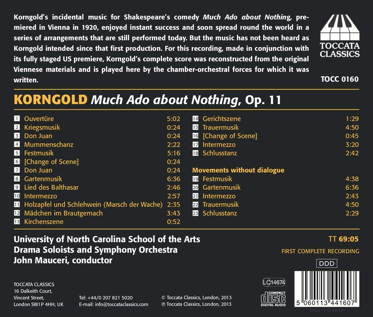 Korngold: Much Ado about Nothing - slide-1
