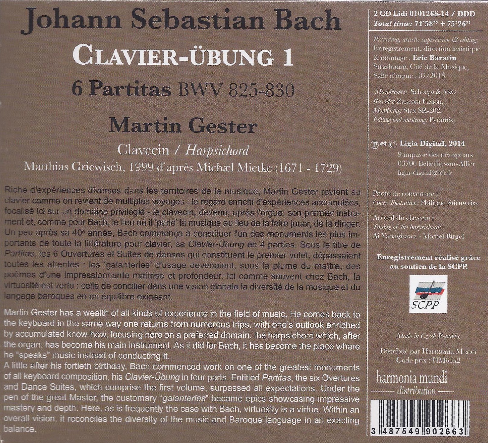Bach: Clavier ubung 1 - slide-1