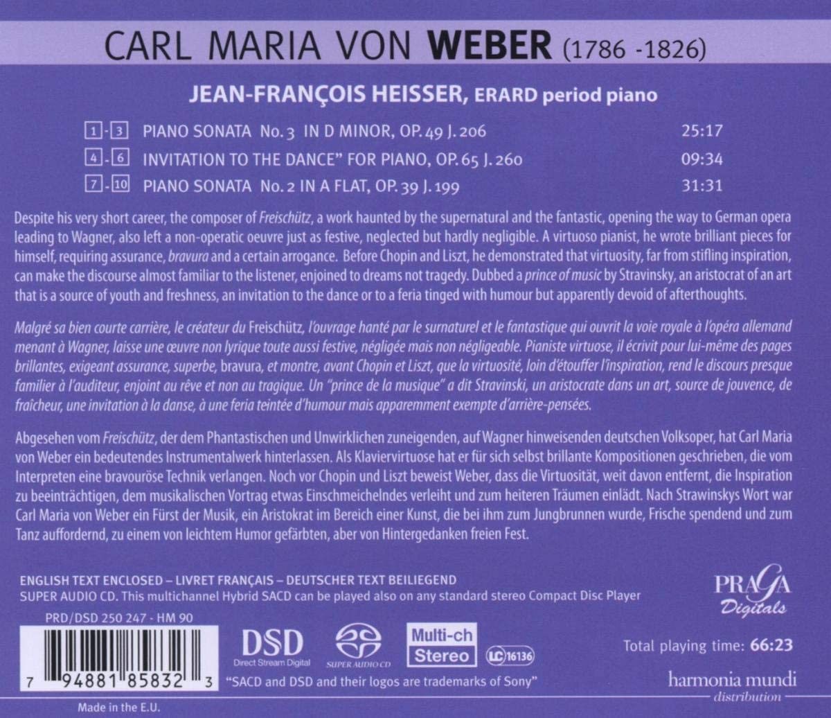 Weber: Piano Sonatas 1 & 2, Invitation to the dance - slide-1