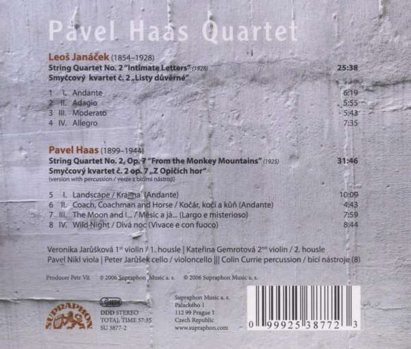 Janacek & Haas: String Quartets - slide-1