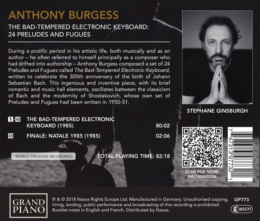 Burgess: The Bad-Tempered Electronic Keyboard - 24 Preludes and Fugues - slide-1