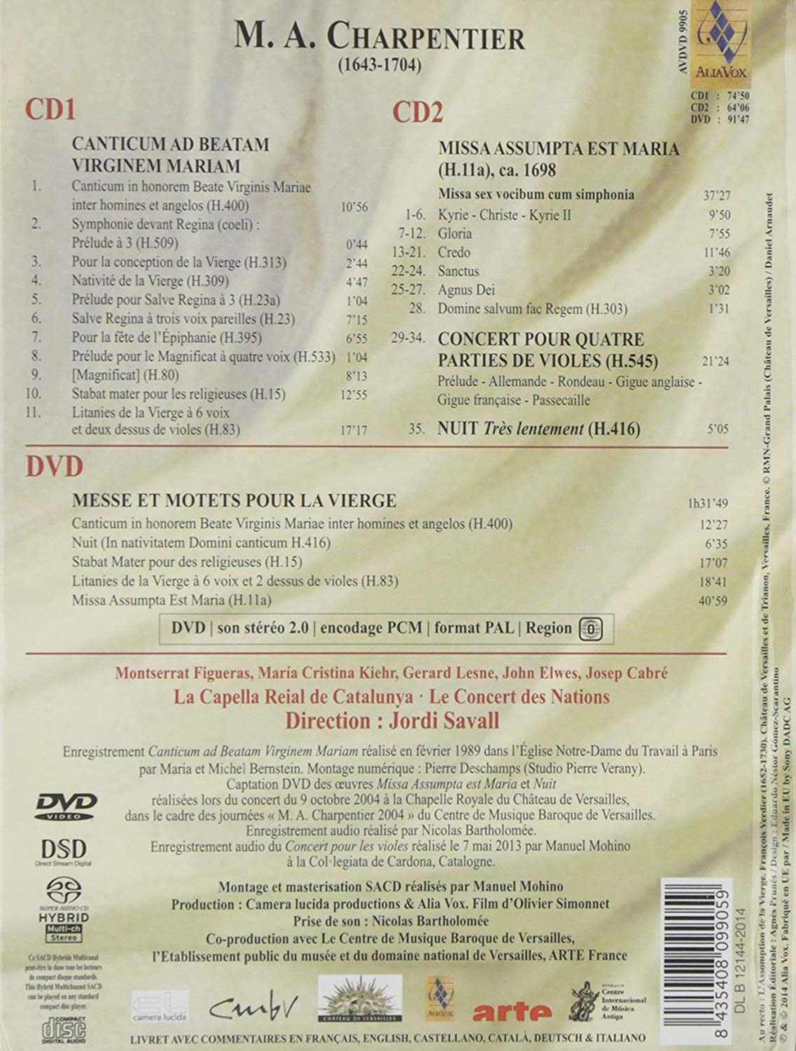 Charpentier: Canticum ( 2 SACD + DVD ) - slide-1