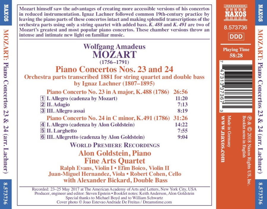 Mozart: Piano Concertos Nos. 23 and 24 - slide-1