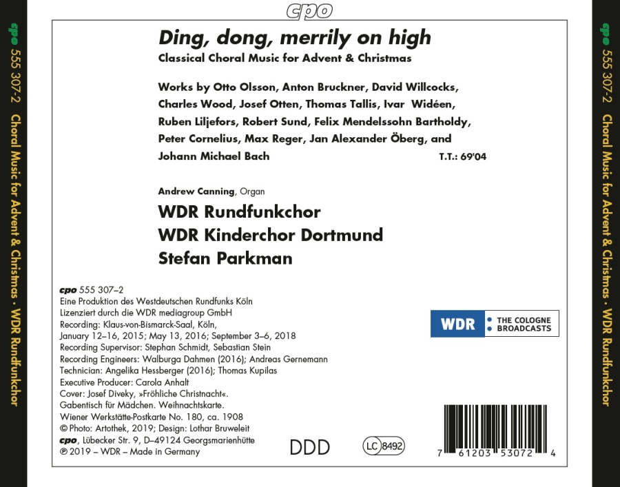 Ding, dong, merrily on high - Classical Choral Music for Advent & Christmas - slide-1