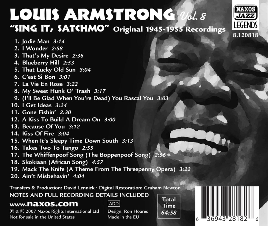 ARMSTRONG Louis Vol. 8 - slide-1